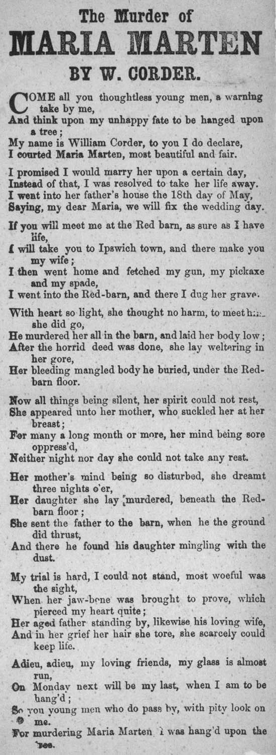 Broadside titled No title